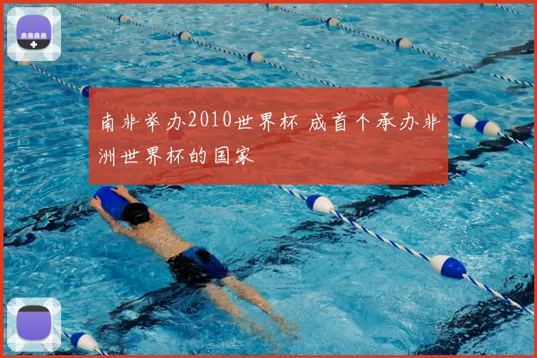 南非举办2010世界杯 成首个承办非洲世界杯的国家